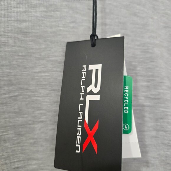 RLX Ralph Lauren Mens Pullover Lightweight Golf Hoodie Gray MSRP $138 Medium NWT - Picture 6 of 12